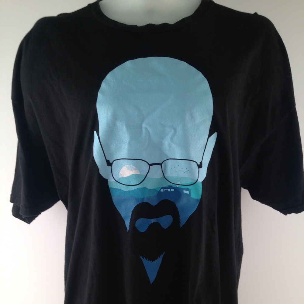 Walter White Breaking Bad Blue Scenery XXL Men's
